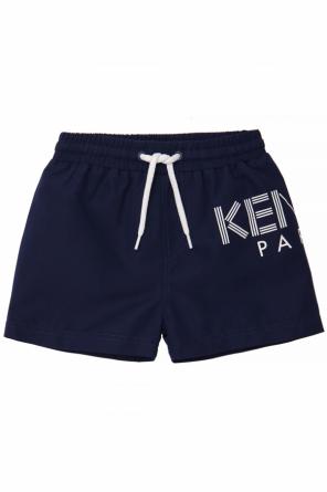 Swimming trunks with a print and logo, zdjęcie 1 Swimming trunks with a print and logo od Kenzo Kids